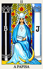 amor tarot A Sacerdotisa