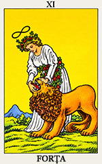 tarot al iubirii Forța